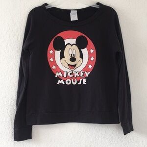 ✅Women Disney Mickey Mouse Long Sleeve Size M